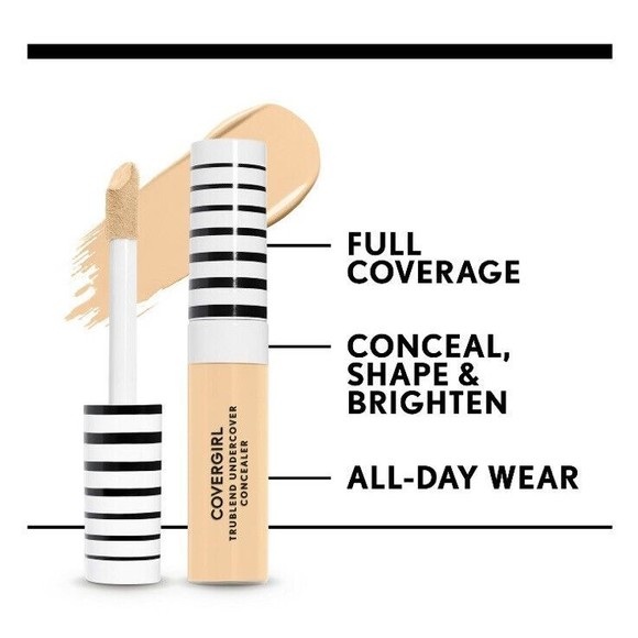 Covergirl TruBlend Undercover Concealer #D700 Cappuccino 10mL  Color Cappuccino - Picture 5 of 13